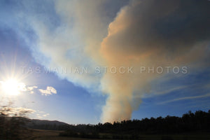 FIRE PIC 2 - LAUNCESTON - TASMANIA